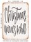 DECORATIVE METAL SIGN - Christmas Movies and Chill - Vintage Rusty Look